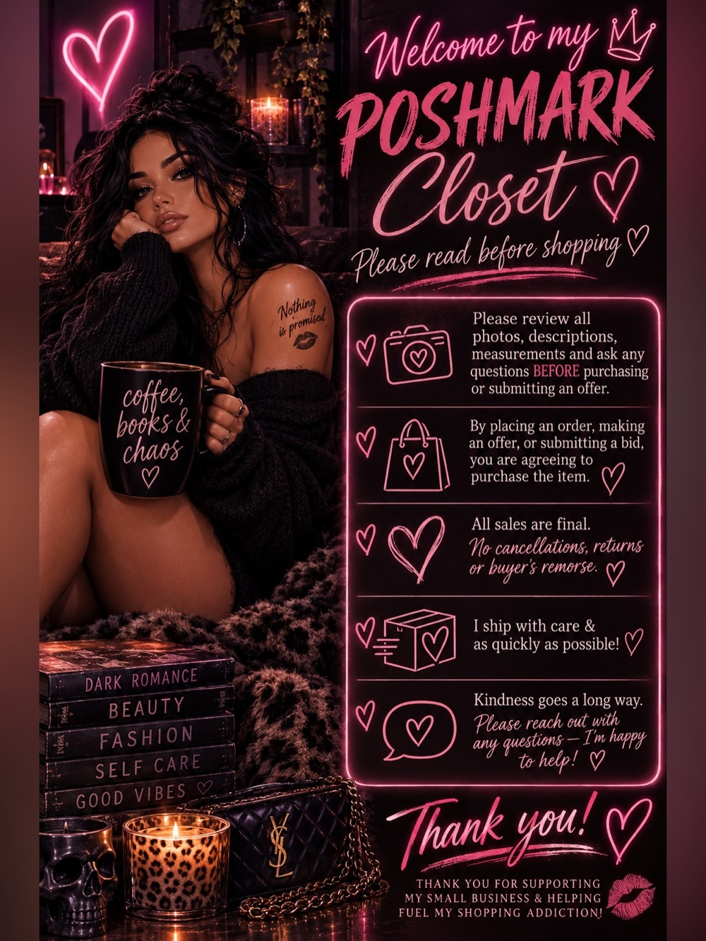 My Closet Rules!!!! Please read….!